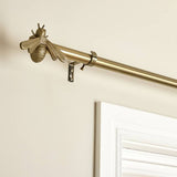 Argos Argos Home Brass Extendable Curtain Pole - 110cm to 300cm- Buy online at McGrocer
