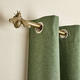 Argos Home brass curtain pole 110-300cm - British product
