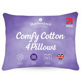 Slumberdown firm pillow 4 pack 48x74cm, UK version