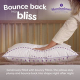 Slumberdown firm pillow 4 pack 48x74cm, UK version