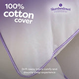 Slumberdown firm pillow 4 pack 48x74cm, UK version