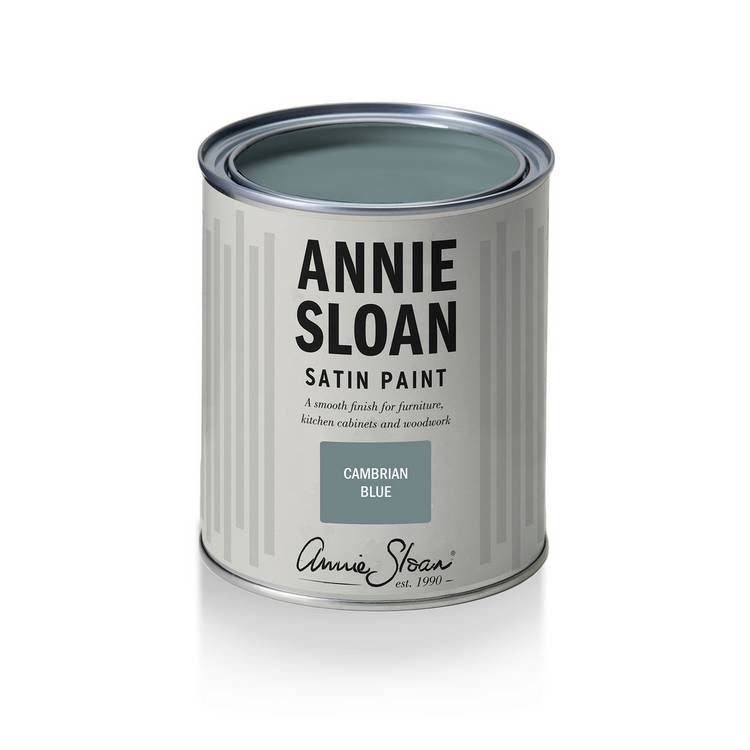 Annie Sloan Satin Paint Cambrian Blue 750ml (British brand)