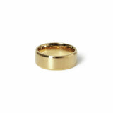 Uncommon Souls gold tone band ring brushed finish S/M - British product