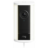 Ring Spotlight Cam Pro 4K security camera white - British product