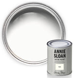 Annie Sloan Satin Paint Pure 750ml, imported from the UK