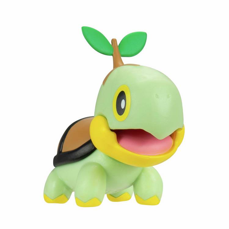 Pokémon Surprise Attack 2 inch Turtwig game, imported from the UK