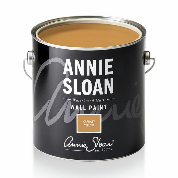 Annie Sloan wall paint Carnaby Yellow 2.5L (British brand)