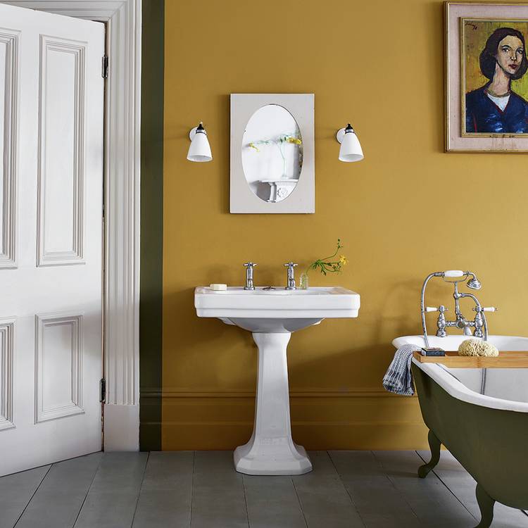 Annie Sloan wall paint Carnaby Yellow 2.5L (British brand)
