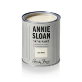 Annie Sloan Old White Satin Paint 750ml, UK version