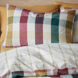 Catherine Lansfield autumn check bedding set double, imported from the UK
