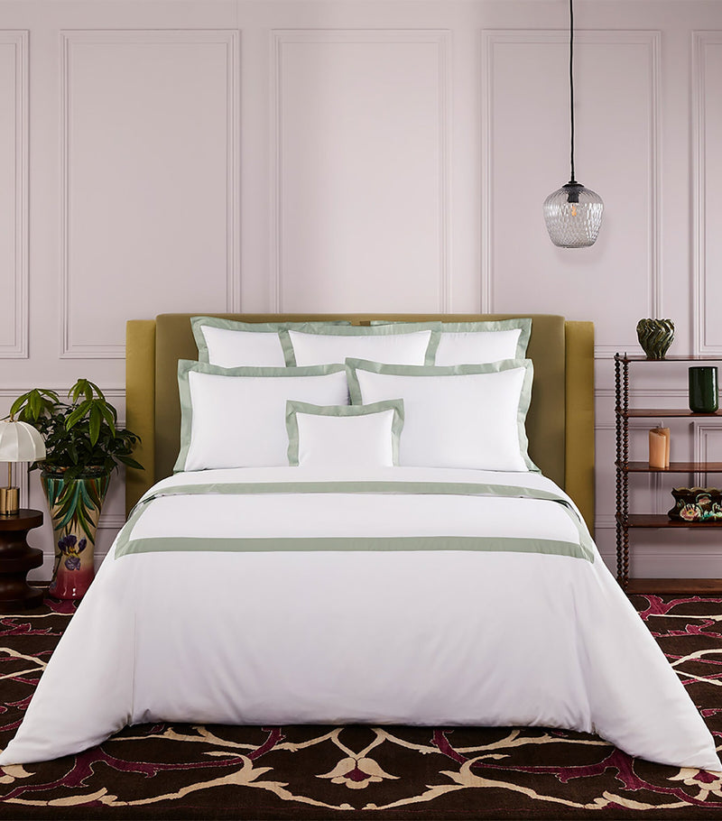 Yves Delorme Linea Verones Standard Oxford pillowcase 50cm x 75cm (British brand)