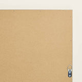 Argos Home ribbed light wood wall mirror 62x52cm, imported from the UK