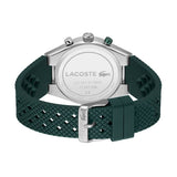 Lacoste watch green dial silicone strap 43mm, imported from the UK