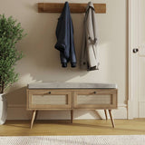 Argos GFW Noor 2 Drawer Shoe Storage Cabinet Natural- Buy online at McGrocer