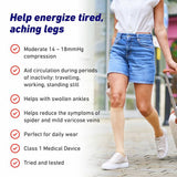Neo G compression socks for travel, beige medium, UK version