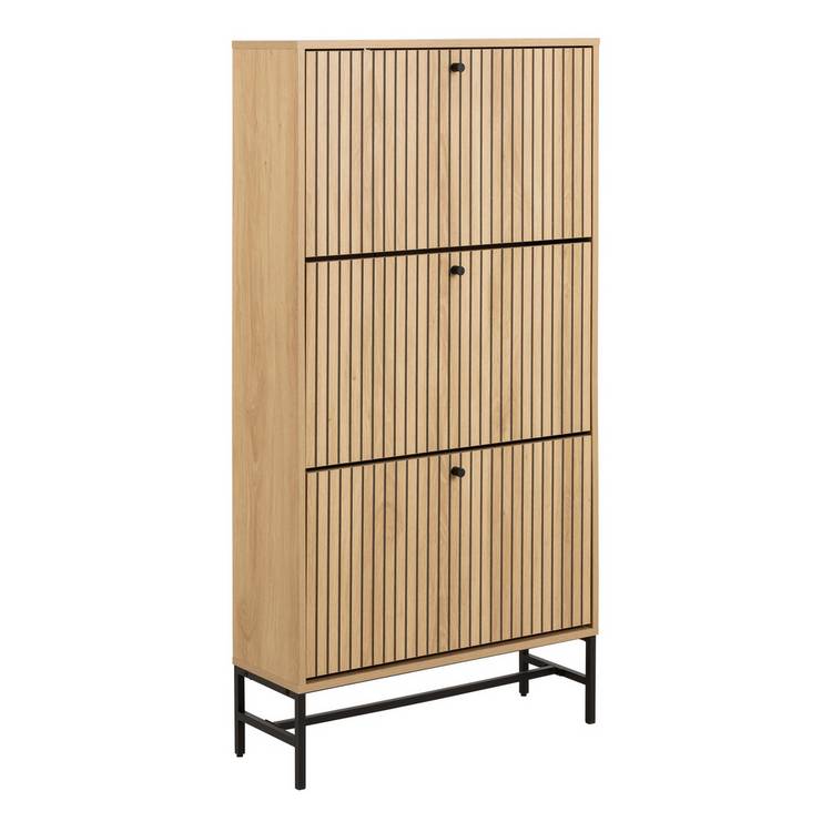 Furniture To Go Albany shoe storage cabinet natural - British product