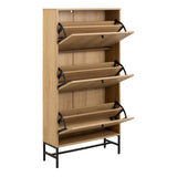 Furniture To Go Albany shoe storage cabinet natural - British product