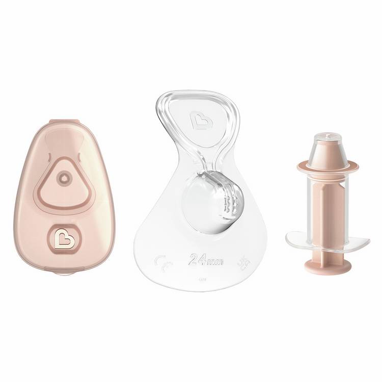 Munchkin Flow 16mm nipple shield starter kit (British brand)