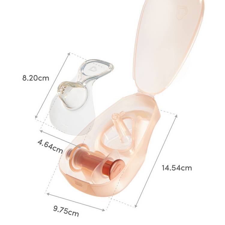 Munchkin Flow 16mm nipple shield starter kit (British brand)