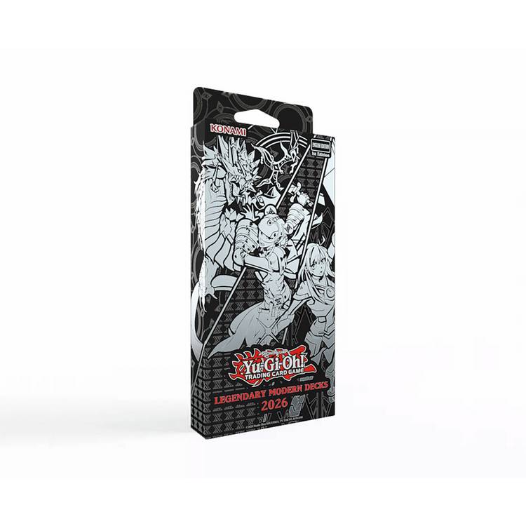Yu-Gi-Oh trading cards Legendary Modern Decks 2026, imported from the UK