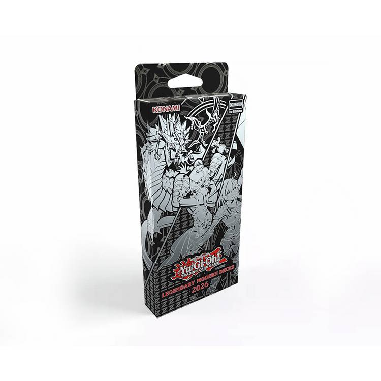 Yu-Gi-Oh trading cards Legendary Modern Decks 2026, imported from the UK