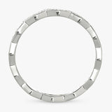 Revere sterling silver zig zag ring medium, UK version
