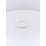 Revere sterling silver zig zag ring medium, UK version