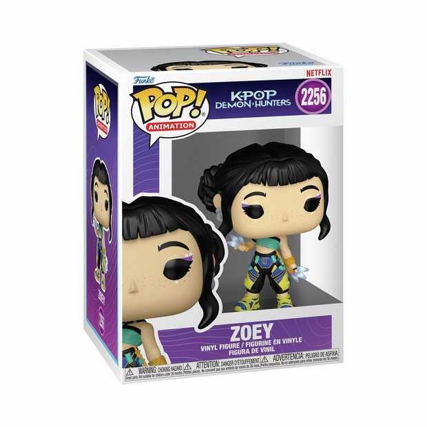 Funko POP figure Zoey Demon Hunters 10.4cm (British brand)