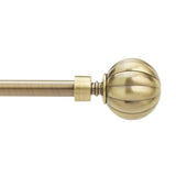 Argos Home brass extendable curtain pole 165-300cm, imported from the UK