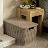 Argos Strata Urban Store Set of 3 Storage Baskets with Lid - Mocha- Buy online at McGrocer