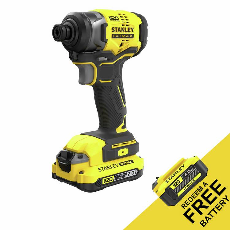 Stanley Fatmax cordless impact driver 18V, UK version