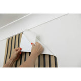 NU acoustic brown wallpaper 52.07cm x 5.49m (British brand)
