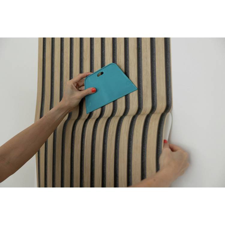 NU acoustic brown wallpaper 52.07cm x 5.49m (British brand)