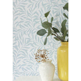 NU self-adhesive wallpaper Wisley Blue 52.07cm x 5.49m, UK version