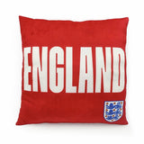 The FA England cushion red 35x35cm, imported from the UK