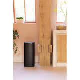 Brabantia Bo Touch Bin in Matt Black, 30 Litre - British product