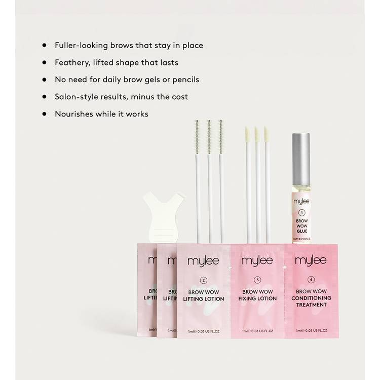 Mylee Brow Wow Lamination Kit, imported from the UK
