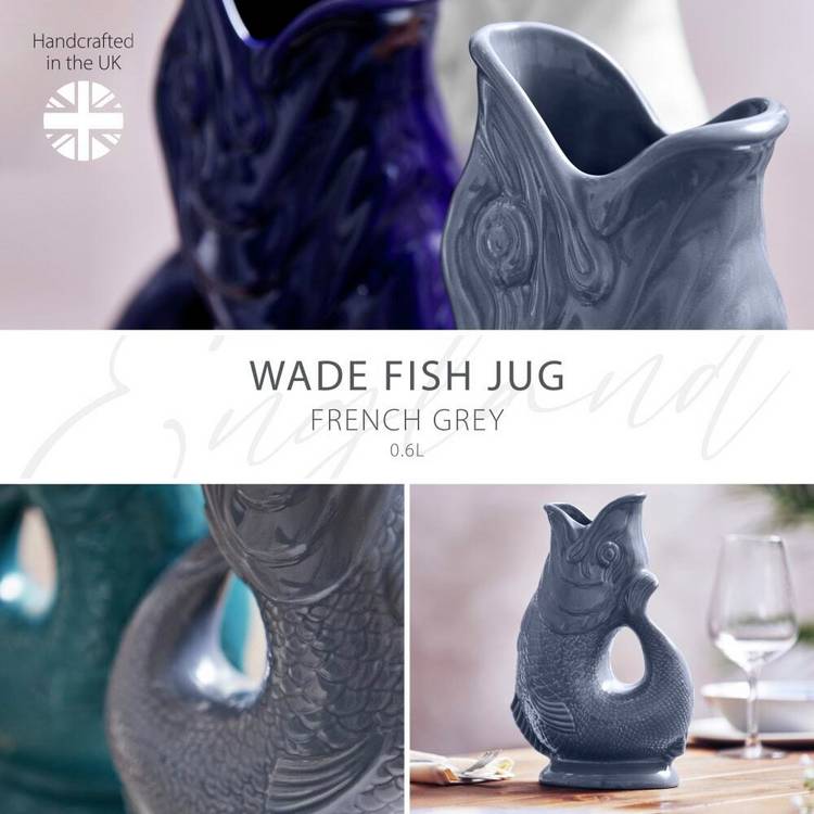 Wade jug French Grey 0.6L, imported from the UK