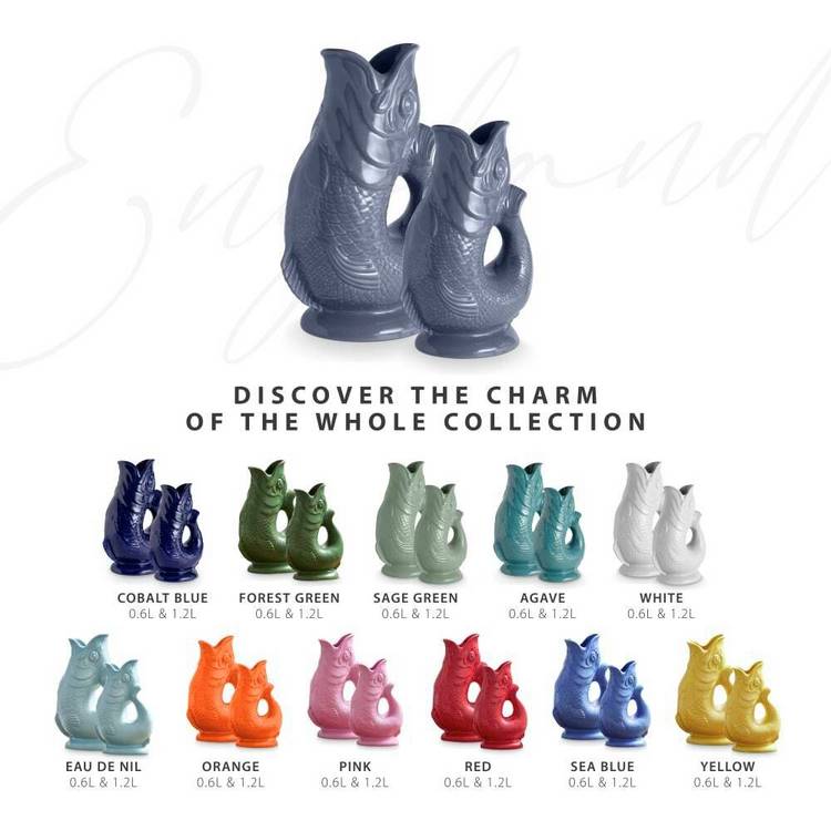 Wade jug French Grey 0.6L, imported from the UK