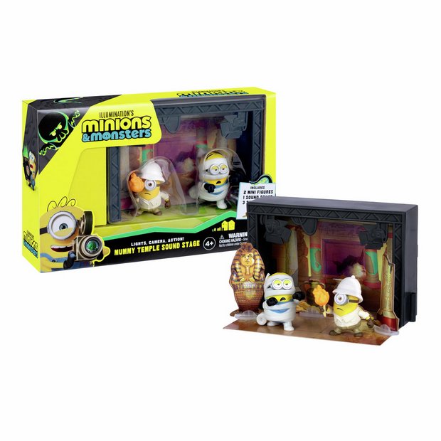 Minions & Monsters sound stage toy Mummy Temple H10.5cm, UK version