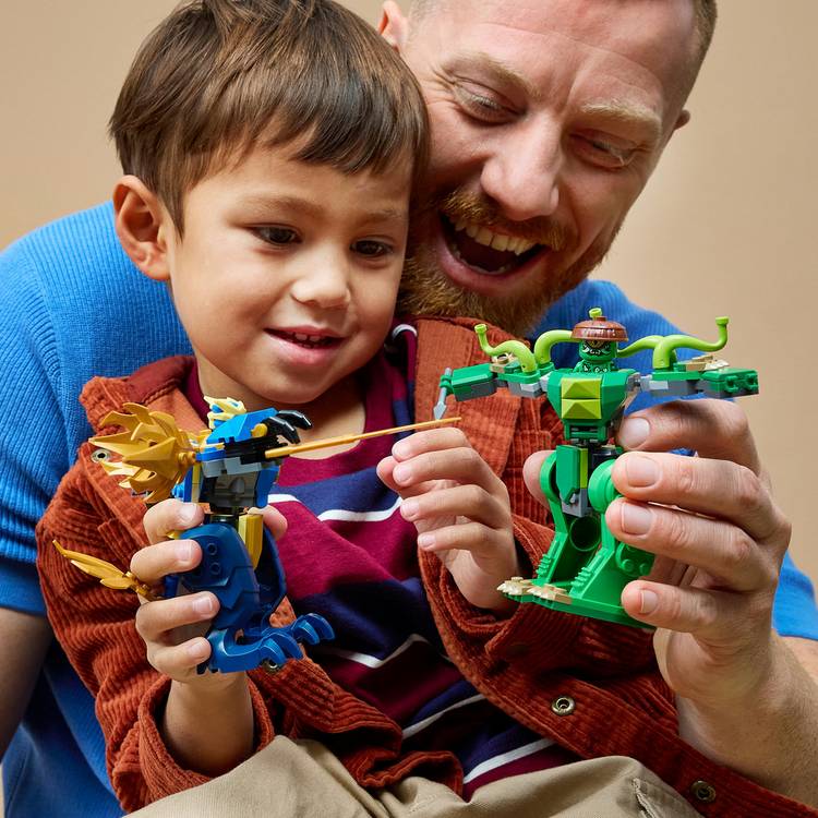 LEGO NINJAGO Jay's Dragon Mech building set 71853, imported from the UK