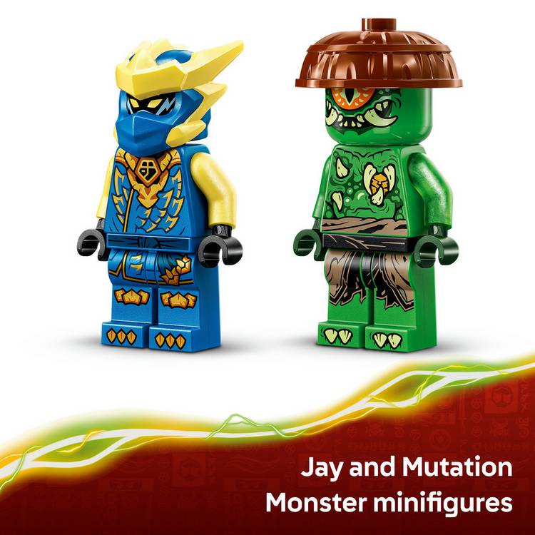 LEGO NINJAGO Jay's Dragon Mech building set 71853, imported from the UK