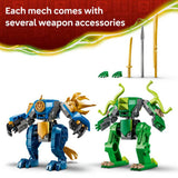 LEGO NINJAGO Jay's Dragon Mech building set 71853, imported from the UK