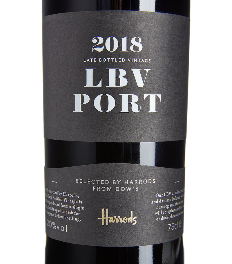 Harrods LBV Port 2018 75cl, UK version