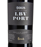 Harrods LBV Port 2018 75cl, UK version