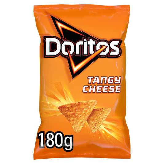 Doritos Tangy Cheese Sharing Tortilla Chips Crisps 180g GOODS Sainsburys   