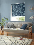 MissPrint Blue Leaf Tropics roller blinds - British product
