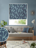 MissPrint Blue Leaf Tropics roller blinds - British product
