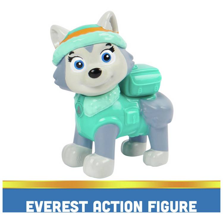 PAW Patrol Everest Snowmobile toy with moving claws, imported from the UK