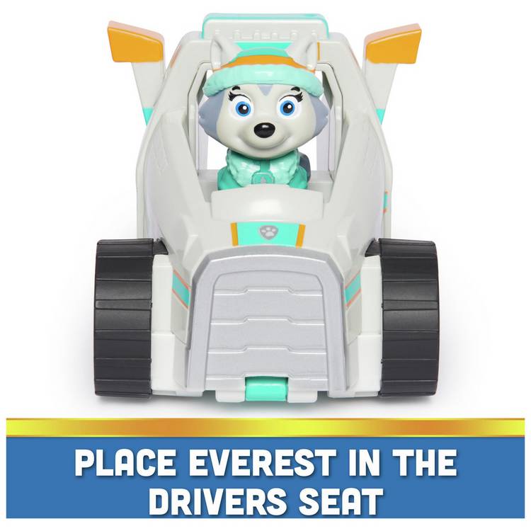 PAW Patrol Everest Snowmobile toy with moving claws, imported from the UK